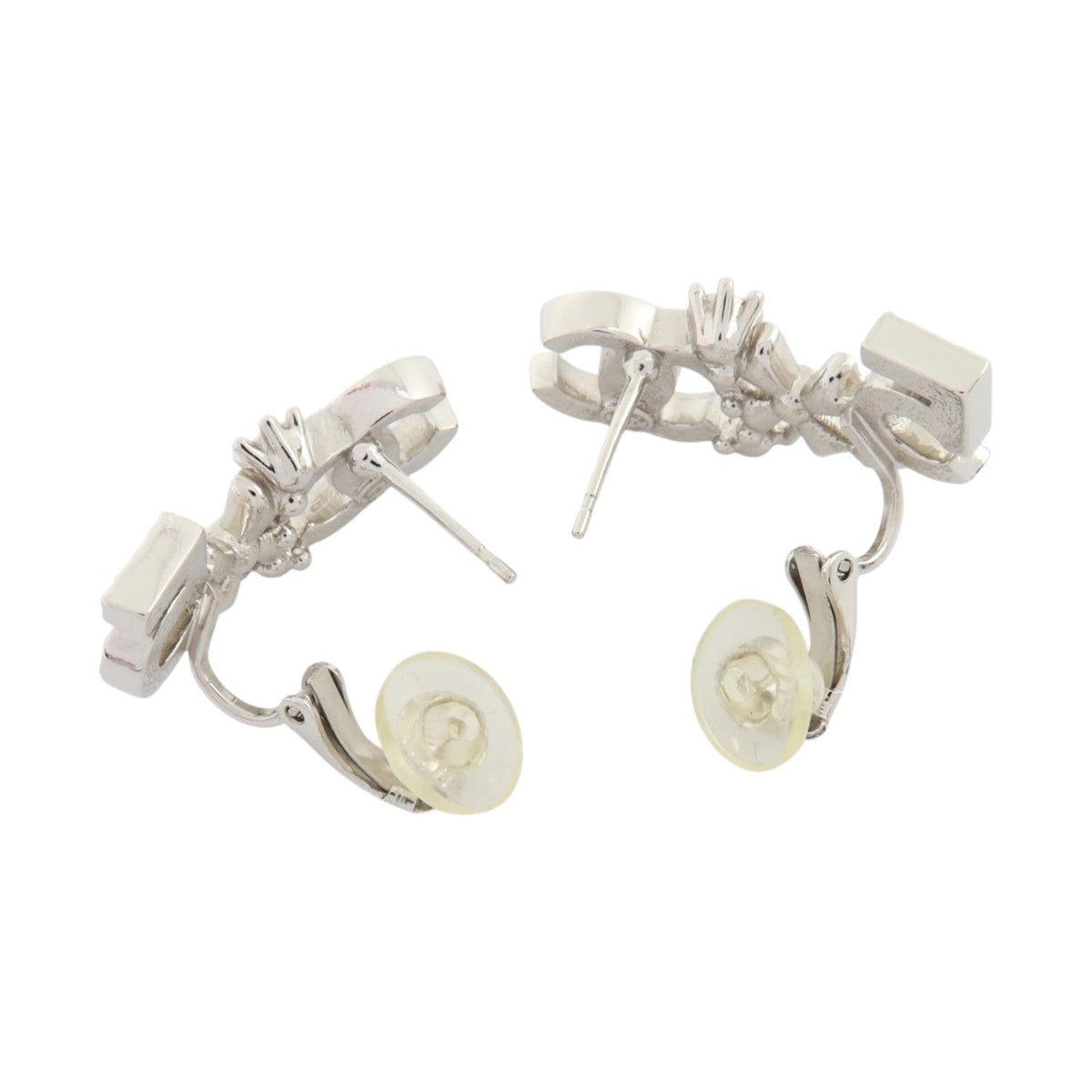 Chanel CC Earrings · Metal