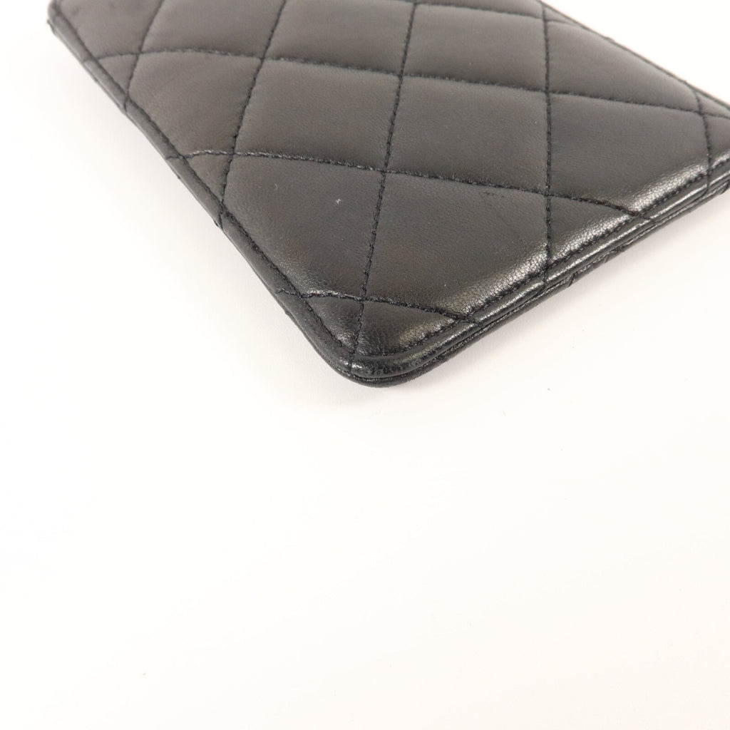 Chanel CC · Lambskin Card Holder