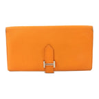 Hermès Bearn · Chèvre Leather