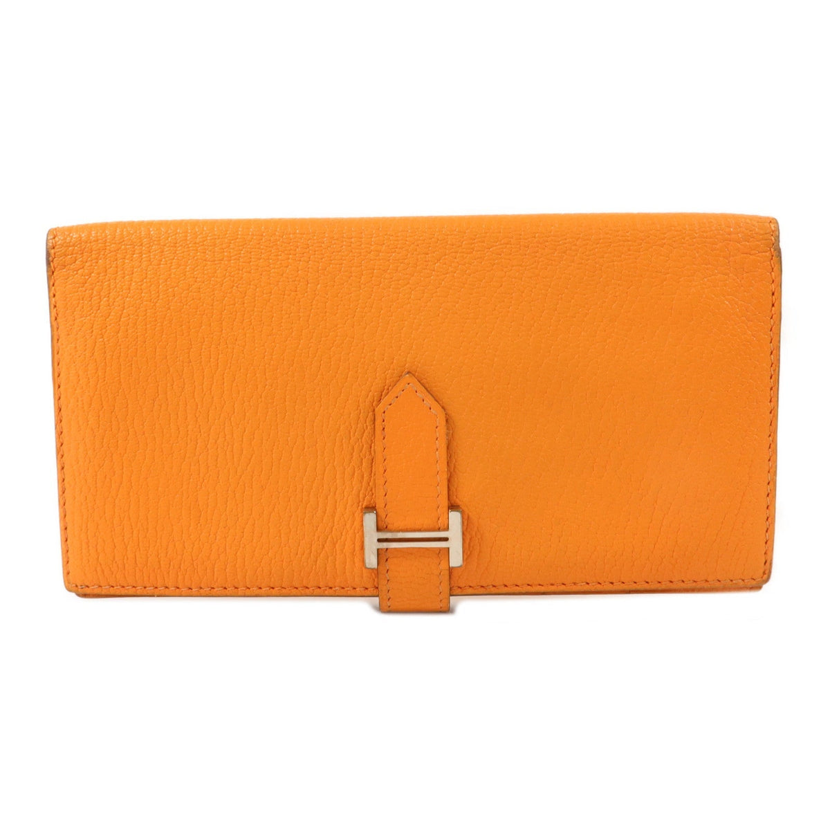 Hermès Bearn · Chèvre Leather