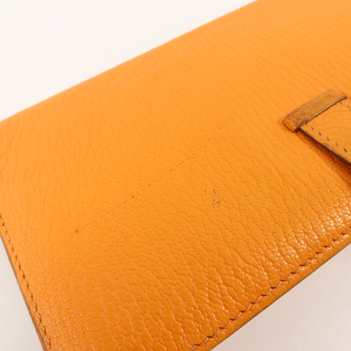 Hermès Bearn · Chèvre Leather