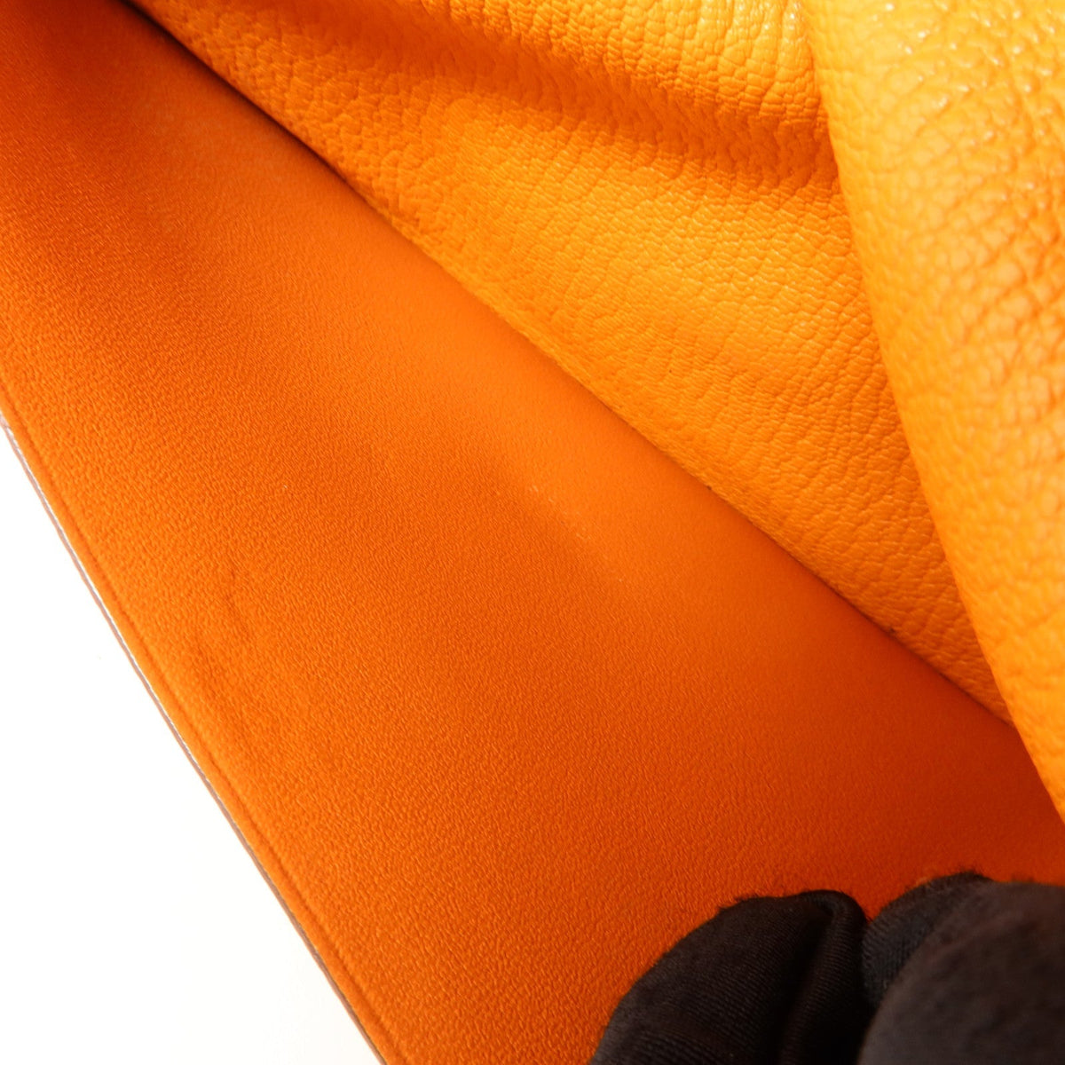 Hermès Bearn · Chèvre Leather