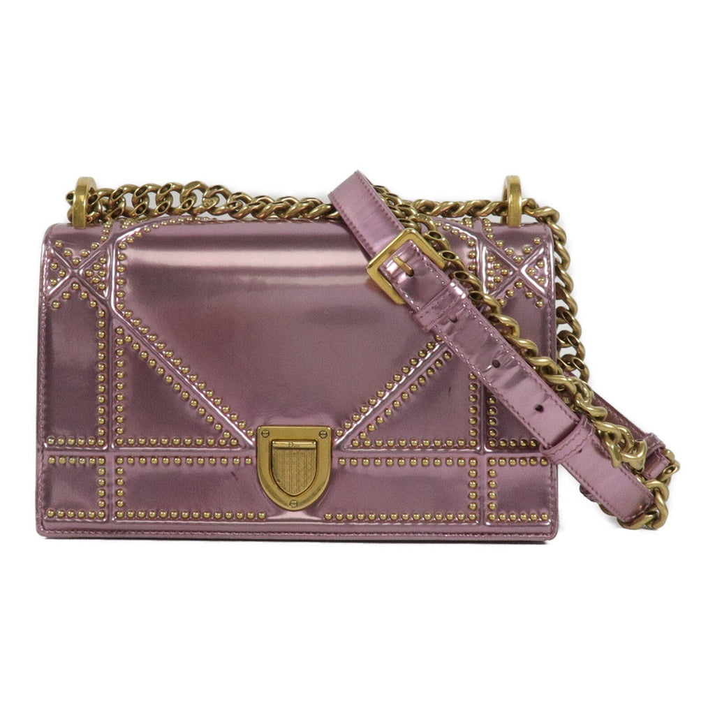 Dior Diorama · Metallic Calfskin