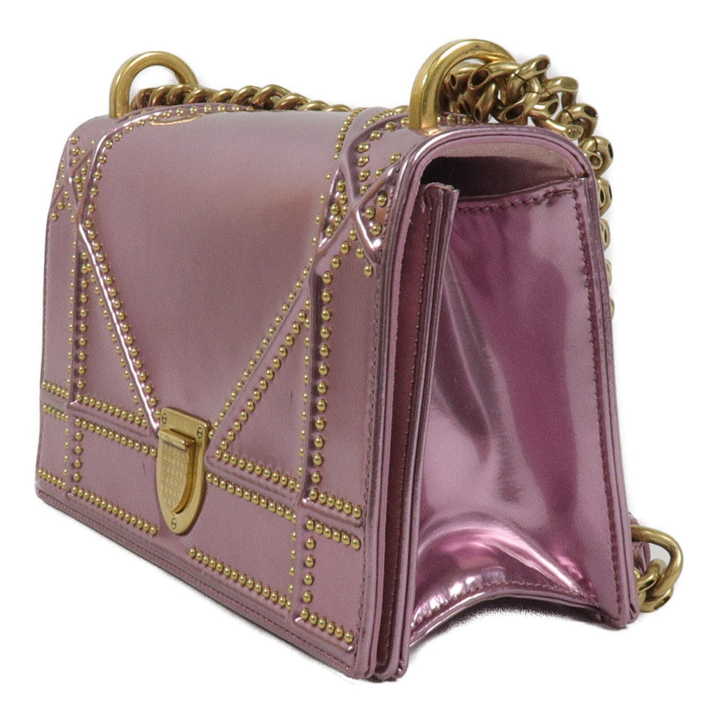 Dior Diorama · Metallic Calfskin
