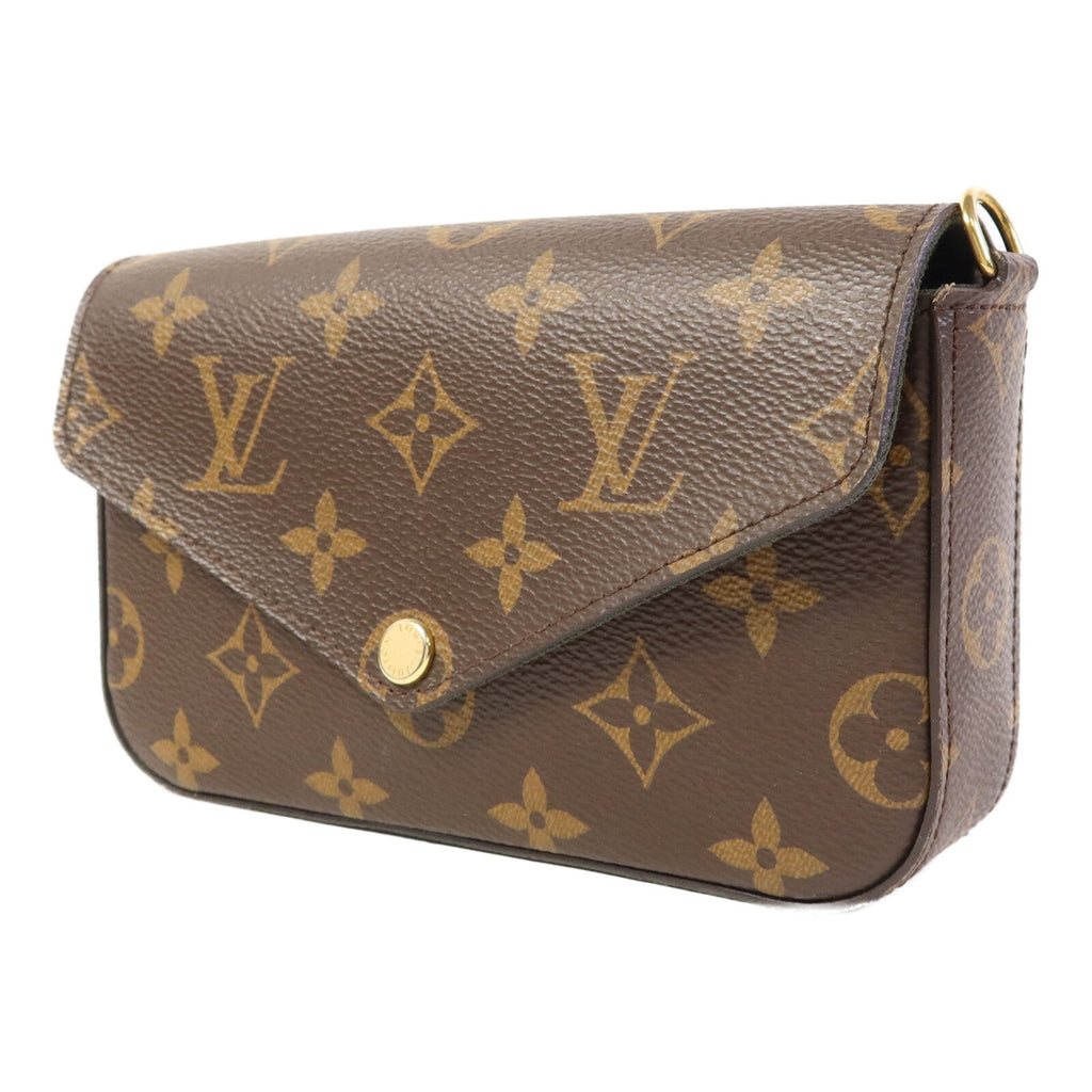 Louis Vuitton Félicie Strap & Go · Monogram