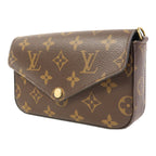 Louis Vuitton Félicie Strap & Go · Monogram