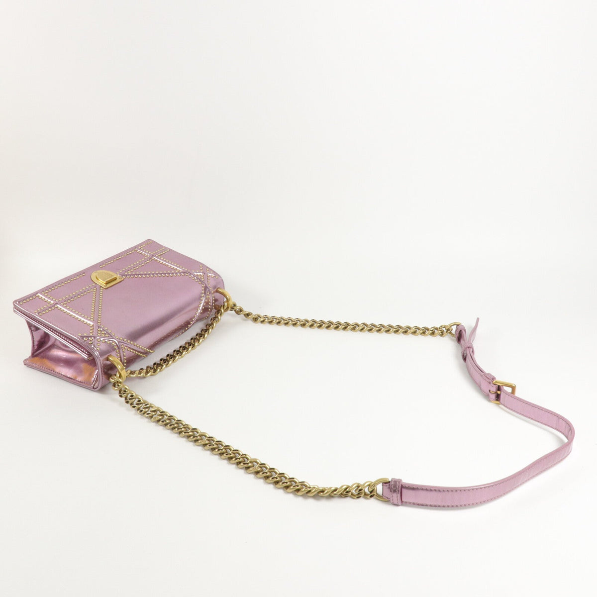 Dior Diorama · Metallic Calfskin