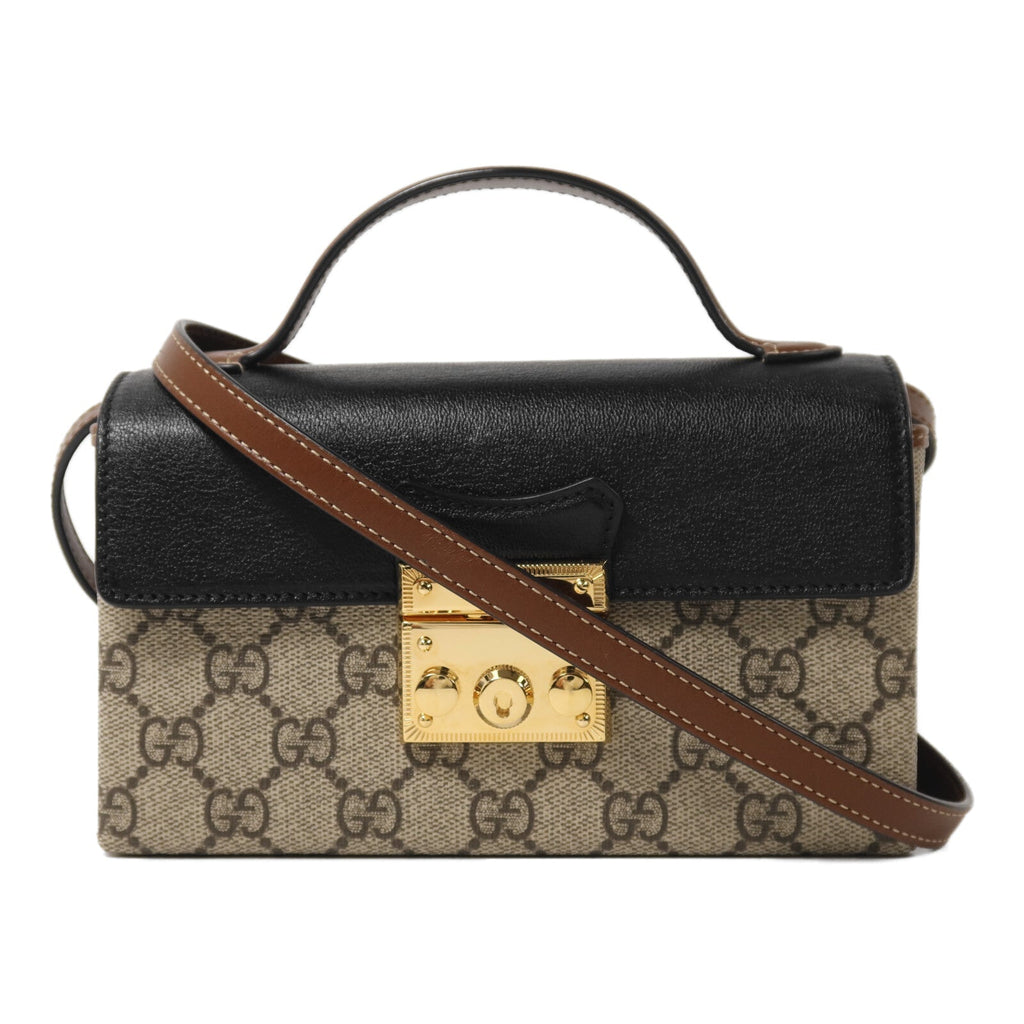 Gucci Padlock Mini · GG Coated Canvas