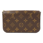Louis Vuitton Félicie Strap & Go · Monogram