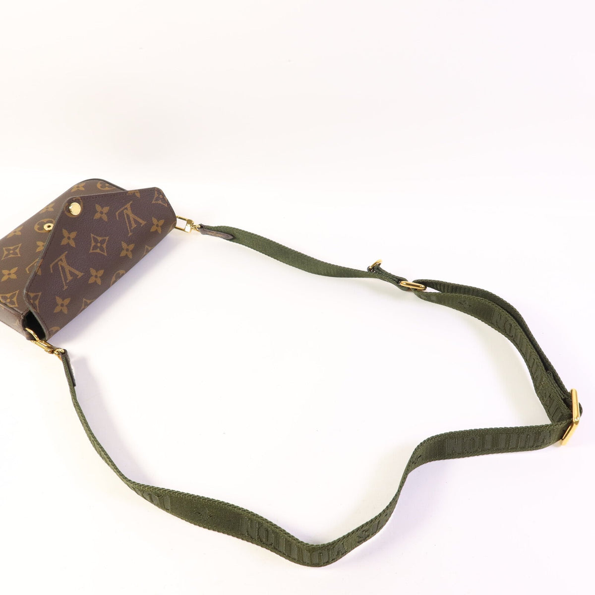 Louis Vuitton Félicie Strap & Go · Monogram