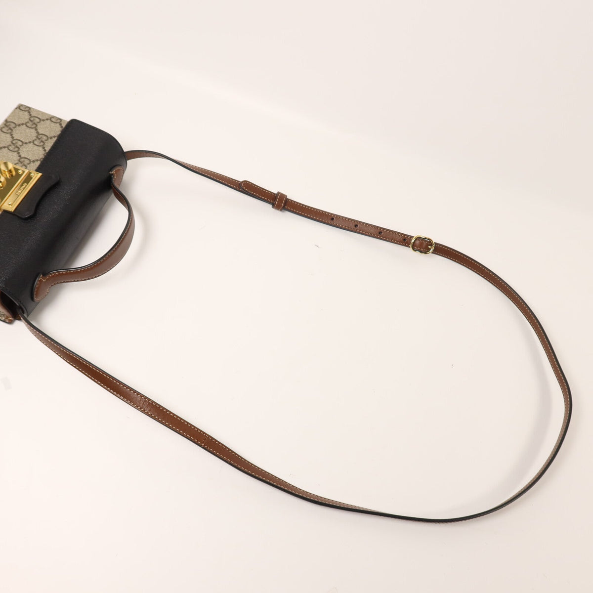 Gucci Padlock Mini · GG Coated Canvas