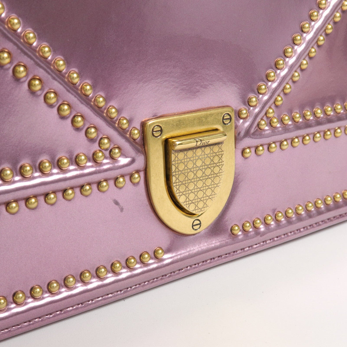 Dior Diorama · Metallic Calfskin