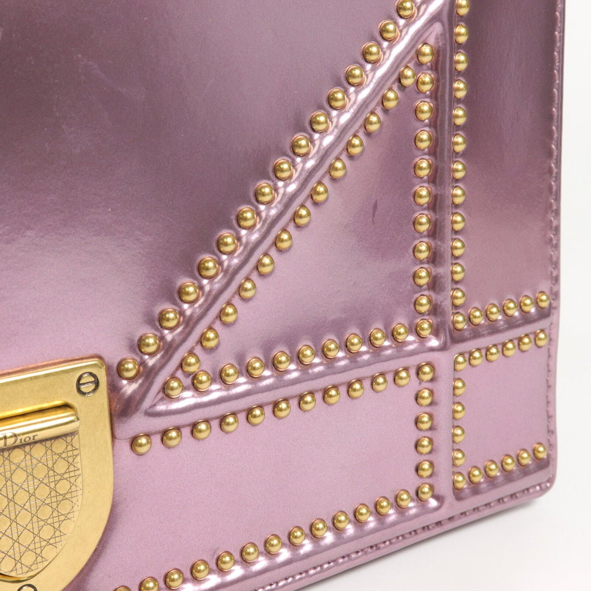 Dior Diorama · Metallic Calfskin