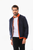 The Como Reversible Leather Bomber Jacket