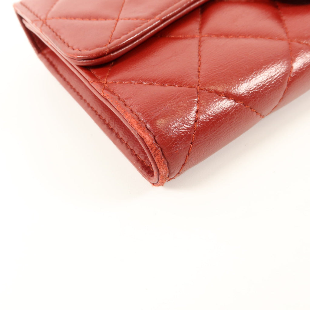 Chanel · Calfskin Trifold Wallet