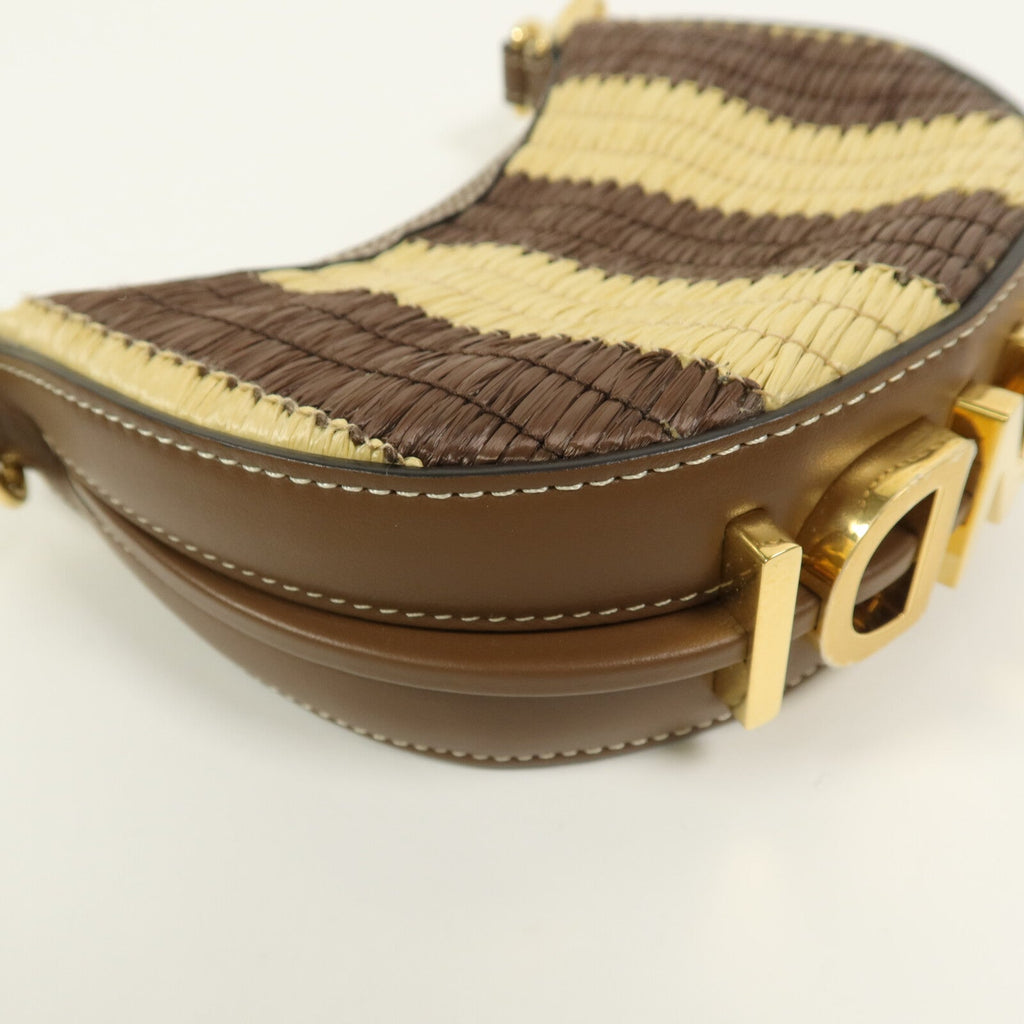 Fendi Nano Fendigraphy · Raffia