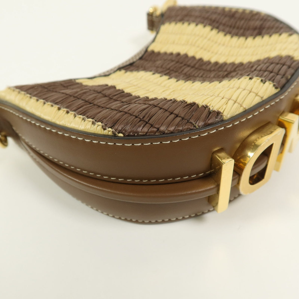 Fendi Nano Fendigraphy · Raffia