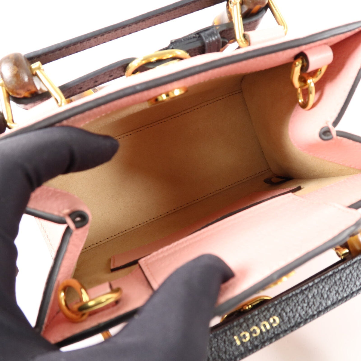 Gucci Diana Small · Bamboo Handle Tote