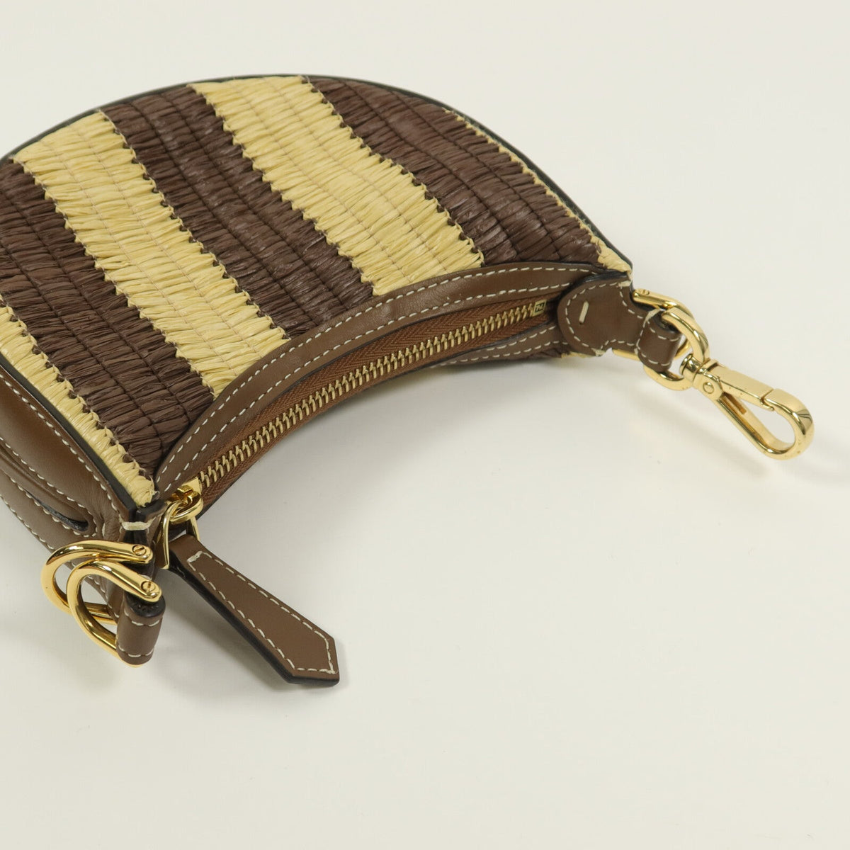 Fendi Nano Fendigraphy · Raffia