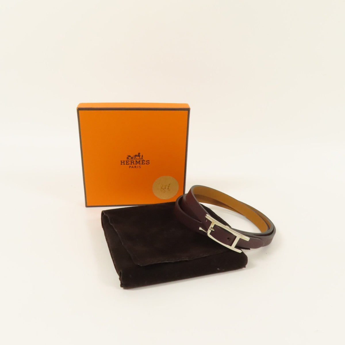 Hermès Behapi Double Tour · Swift Leather