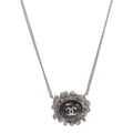 CHANEL CC Stone Necklace · Metal