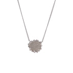 CHANEL CC Stone Necklace · Metal