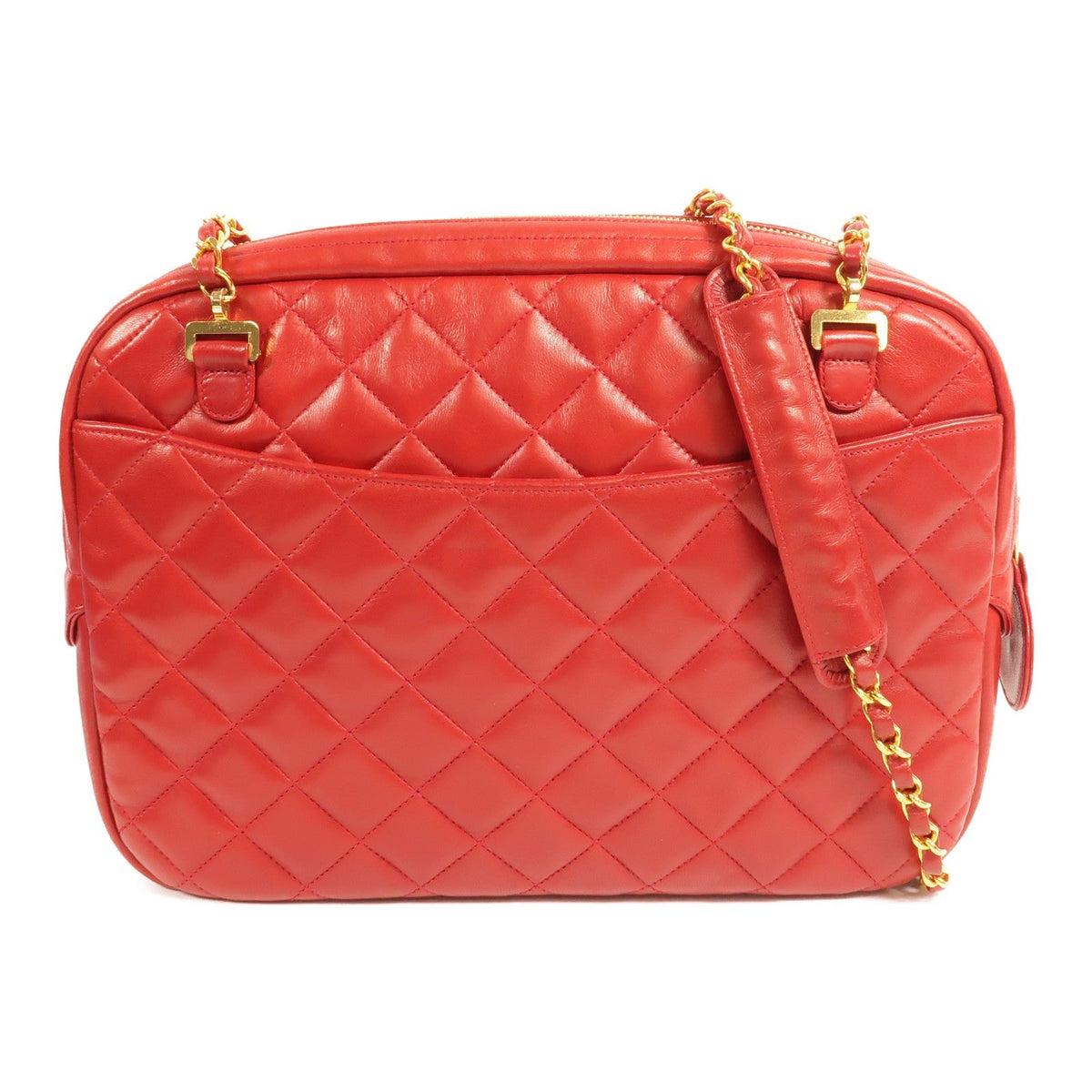 Chanel Vintage · Lambskin Chain Bag