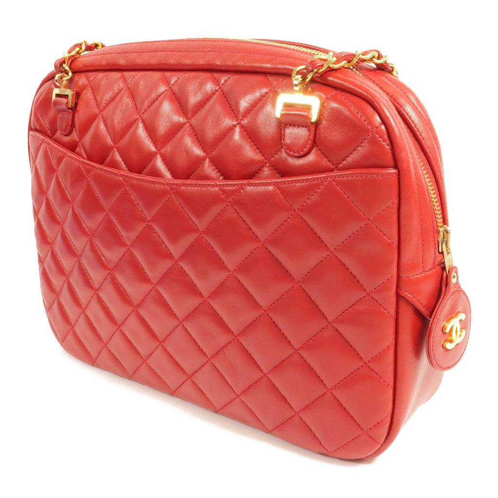 Chanel Vintage · Lambskin Chain Bag