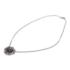 CHANEL CC Stone Necklace · Metal