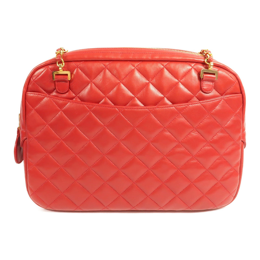 Chanel Vintage · Lambskin Chain Bag