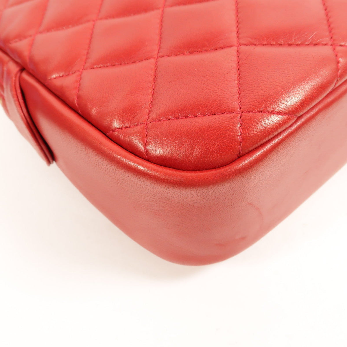 Chanel Vintage · Lambskin Chain Bag