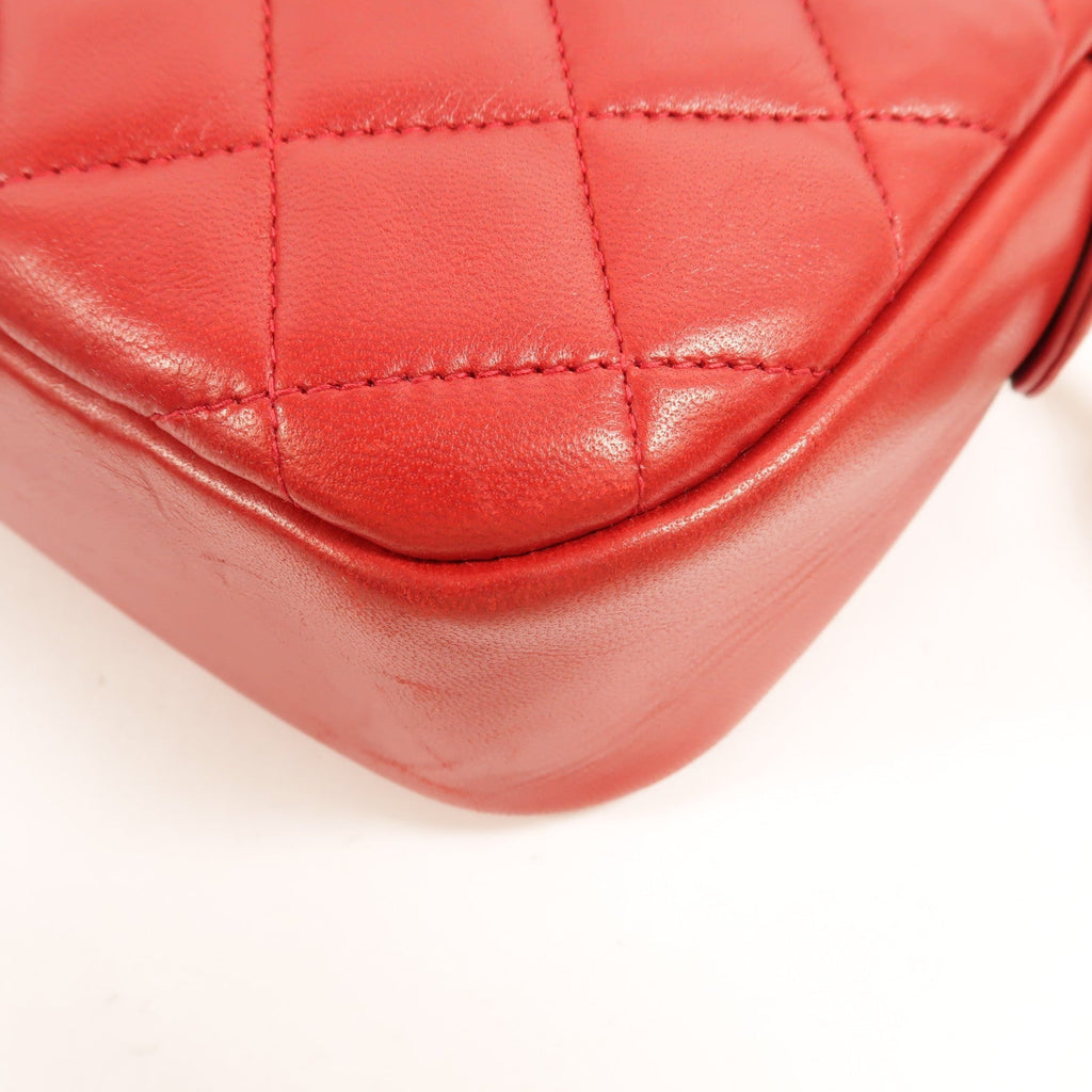 Chanel Vintage · Lambskin Chain Bag