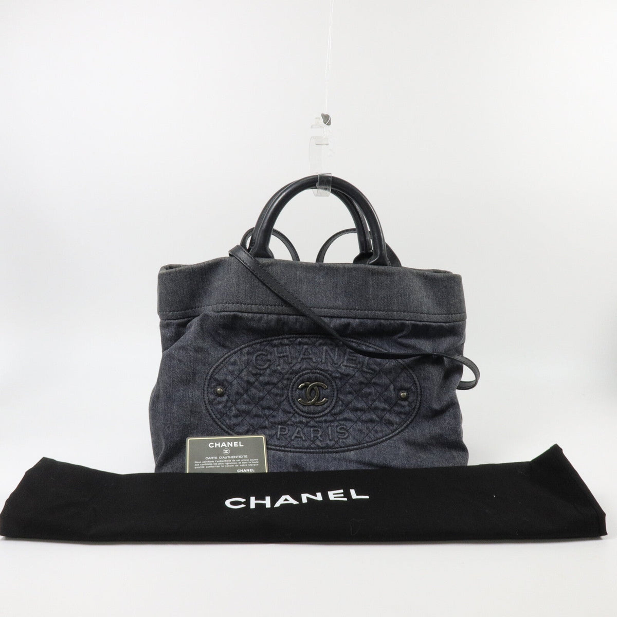 Chanel 2-Way Tote · Denim