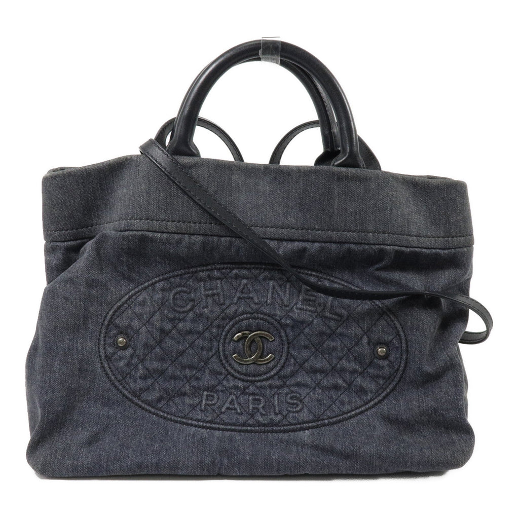 Chanel 2-Way Tote · Denim