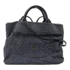 Chanel 2-Way Tote · Denim