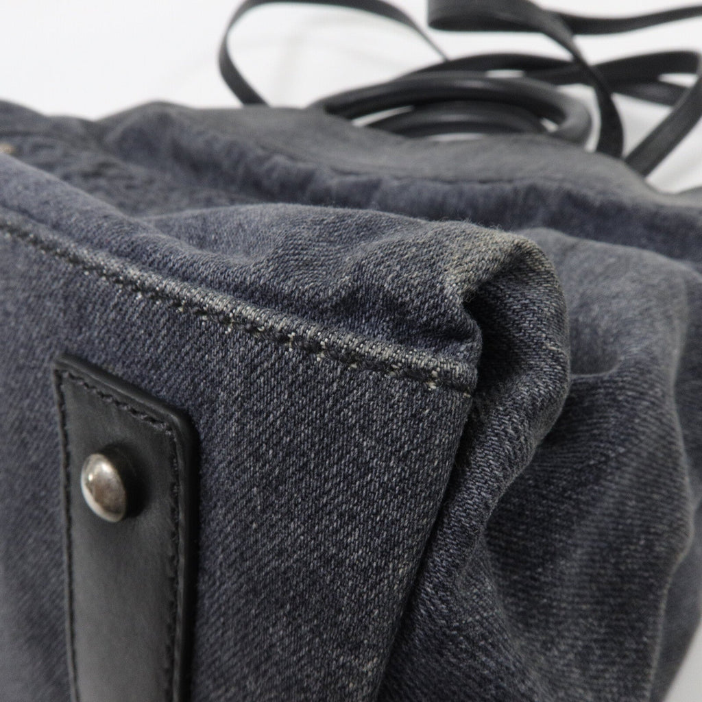 Chanel 2-Way Tote · Denim