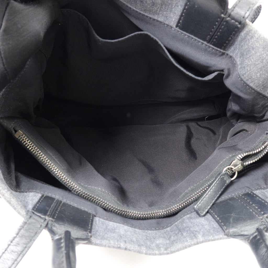 Chanel 2-Way Tote · Denim