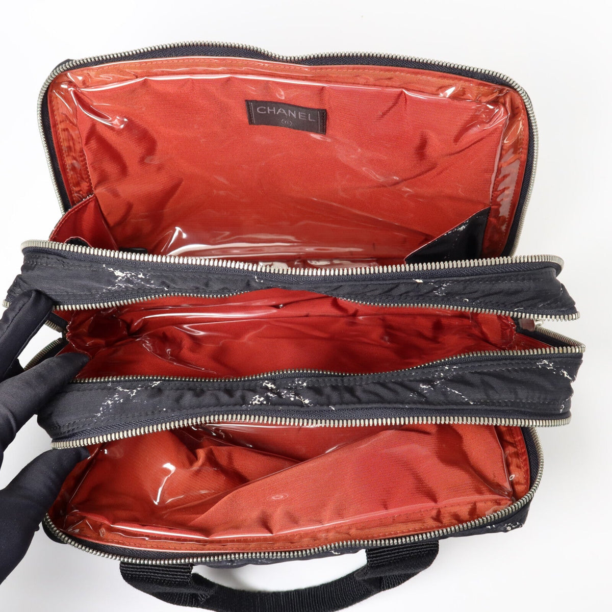Chanel Travel Line · Nylon Handbag