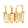 Louis Vuitton Lock Me Earrings