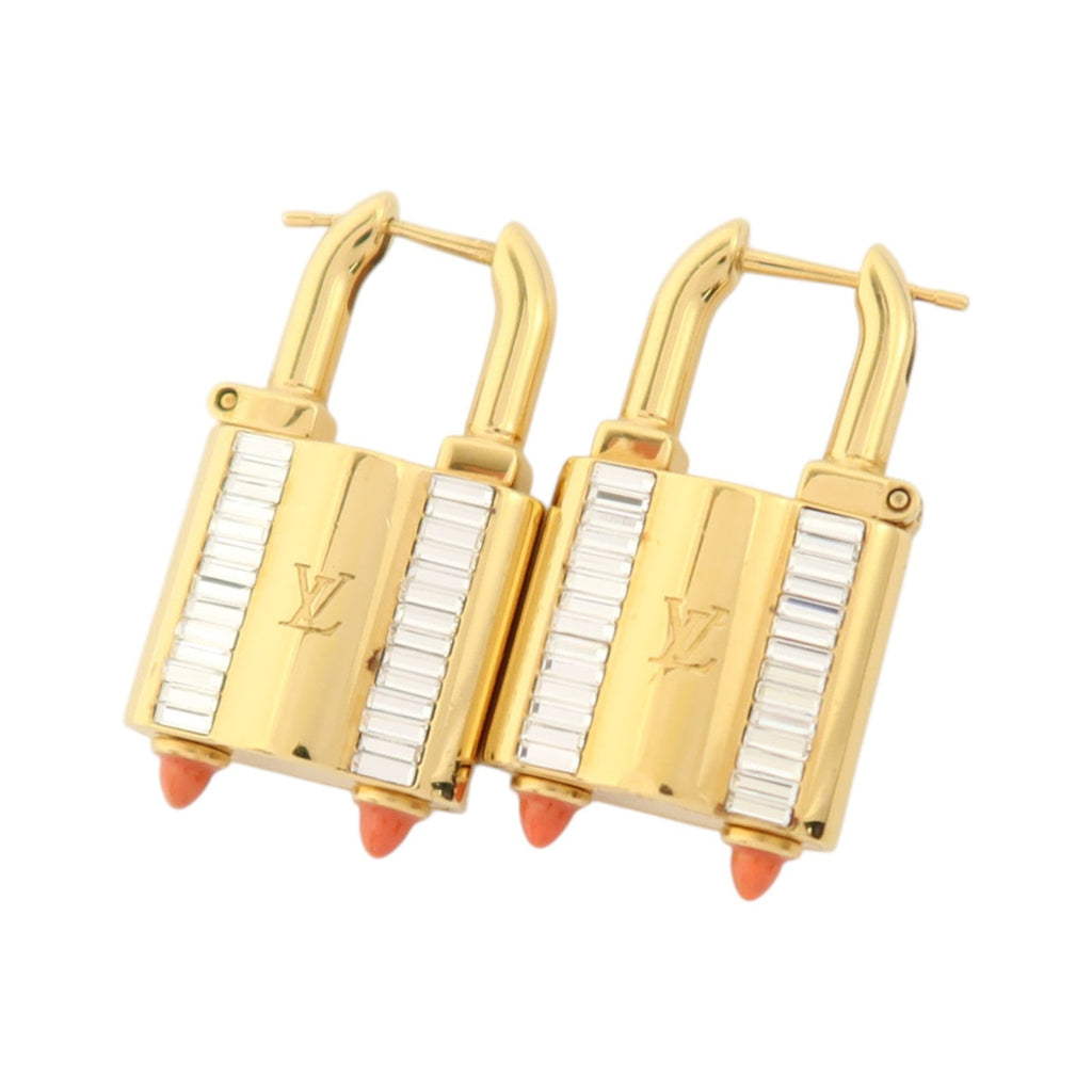 Louis Vuitton Lock Me Earrings
