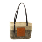 Loewe Square Basket · Raffia