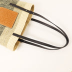 Loewe Square Basket · Raffia