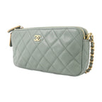 Chanel Classic Clutch with Chain · Calfskin