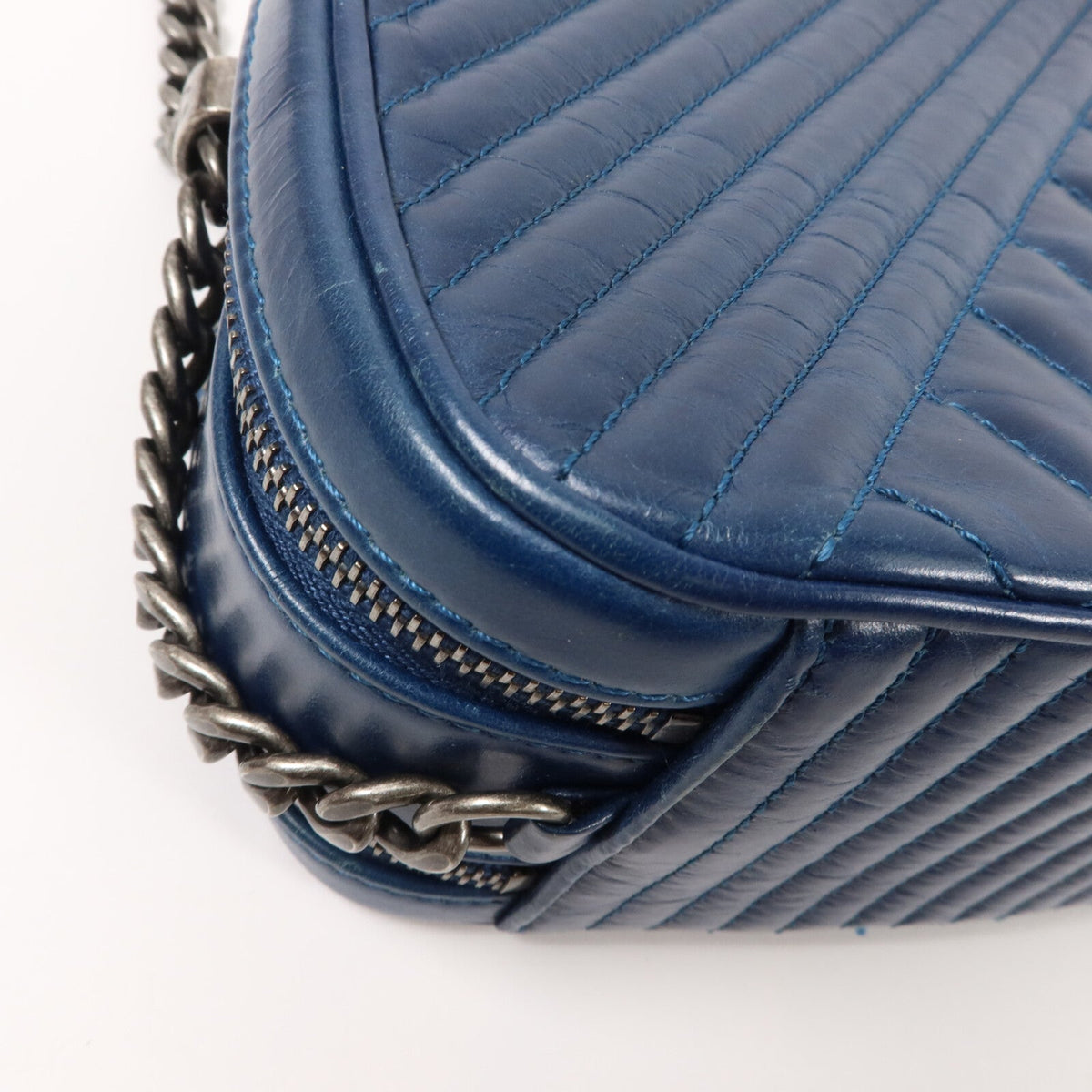 Chanel CC · Calfskin Chain Shoulder Bag