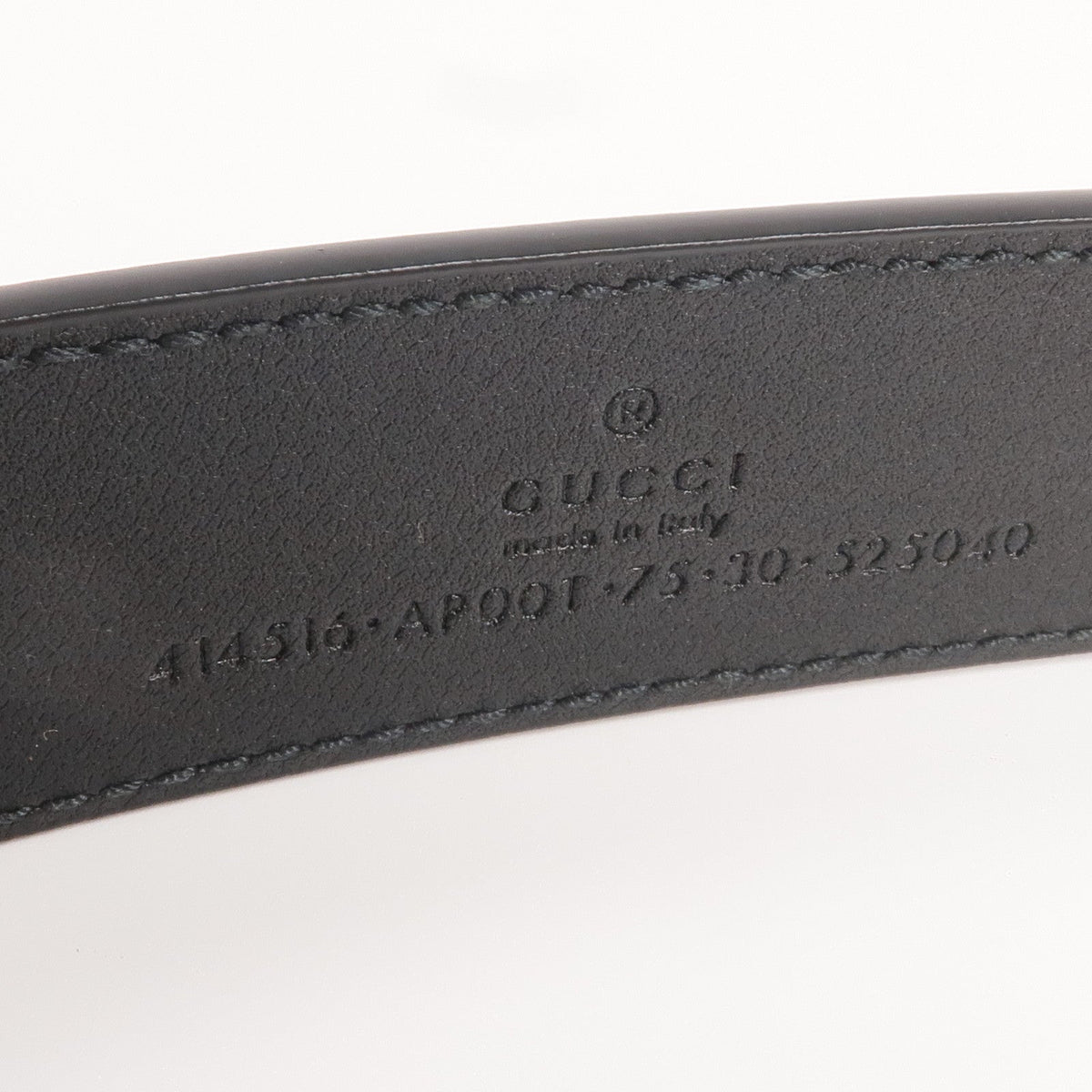 Gucci GG Belt · Calfskin