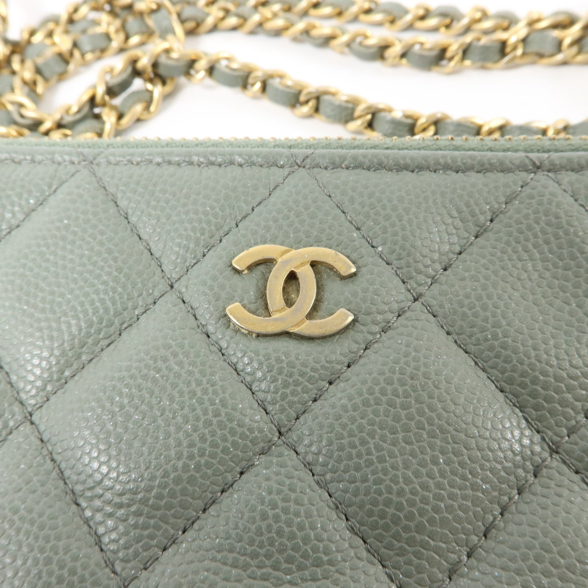 Chanel Classic Clutch with Chain · Calfskin