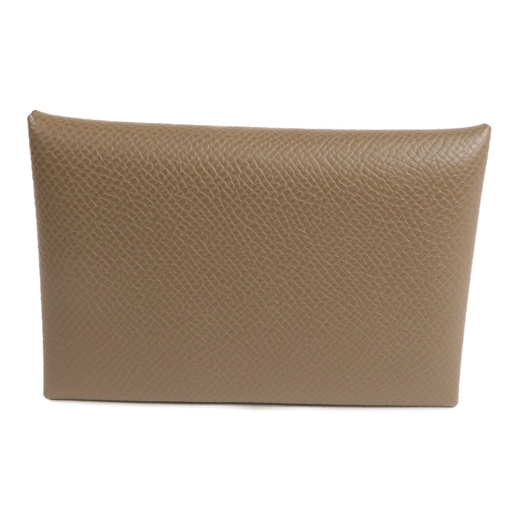 Hermès Calvi · Epsom Leather · Étoupe