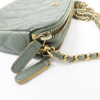 Chanel Classic Clutch with Chain · Calfskin