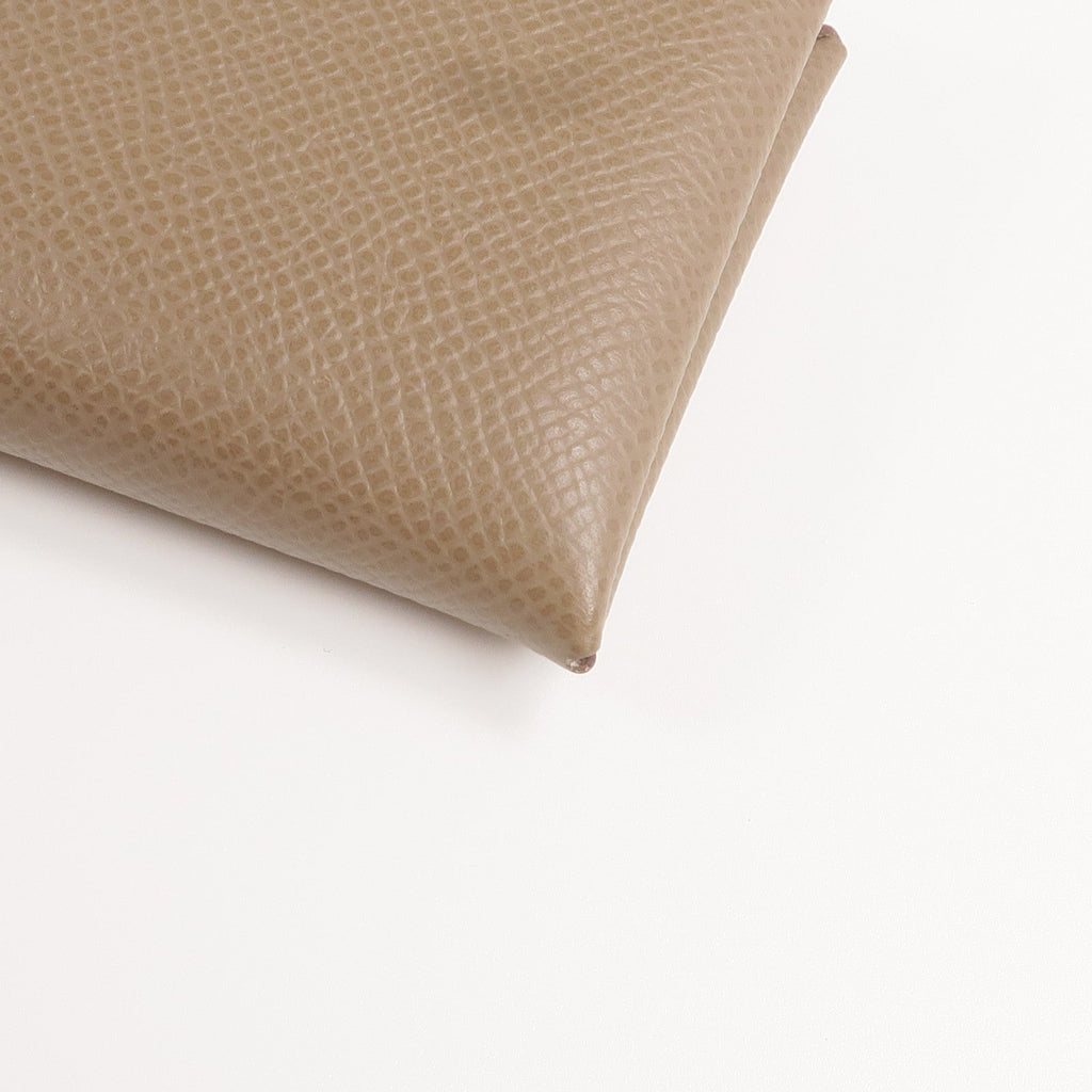 Hermès Calvi · Epsom Leather · Étoupe