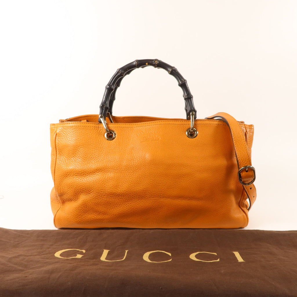 Gucci Bamboo Shopper · Calfskin · 2-Way
